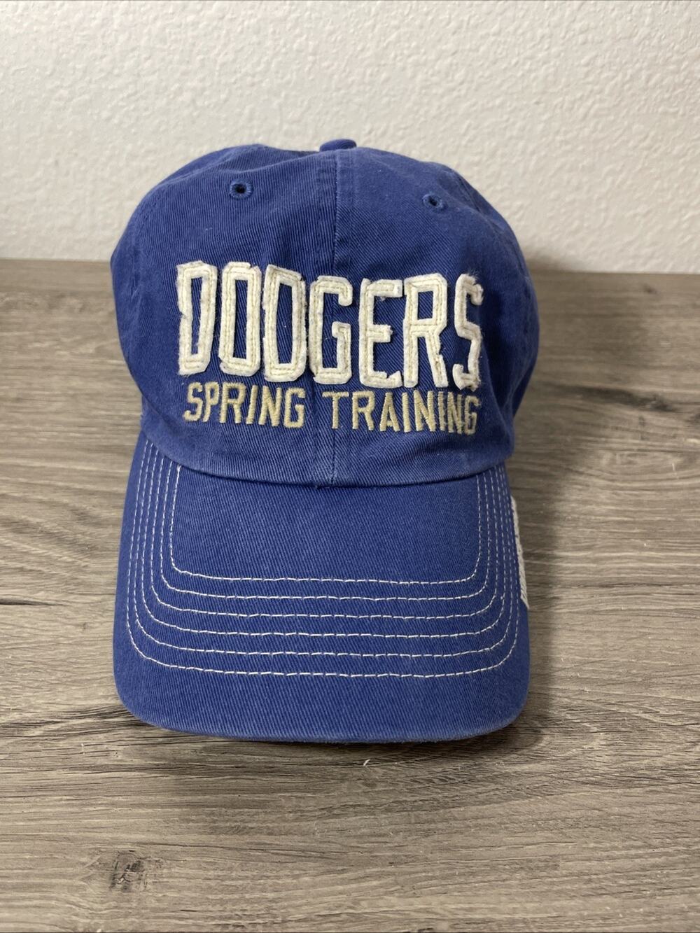 '47 Royal/Grey Los Angeles Dodgers Spring Training Trucker Snapback Hat